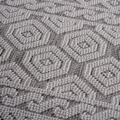 Guros - Trendy Geometric Indoor / Outdoor Rug