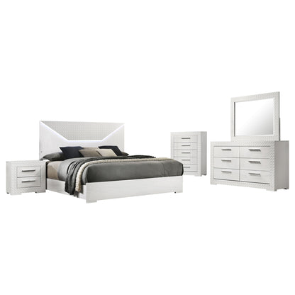 Pierce - Bedroom Set With LED Lighting