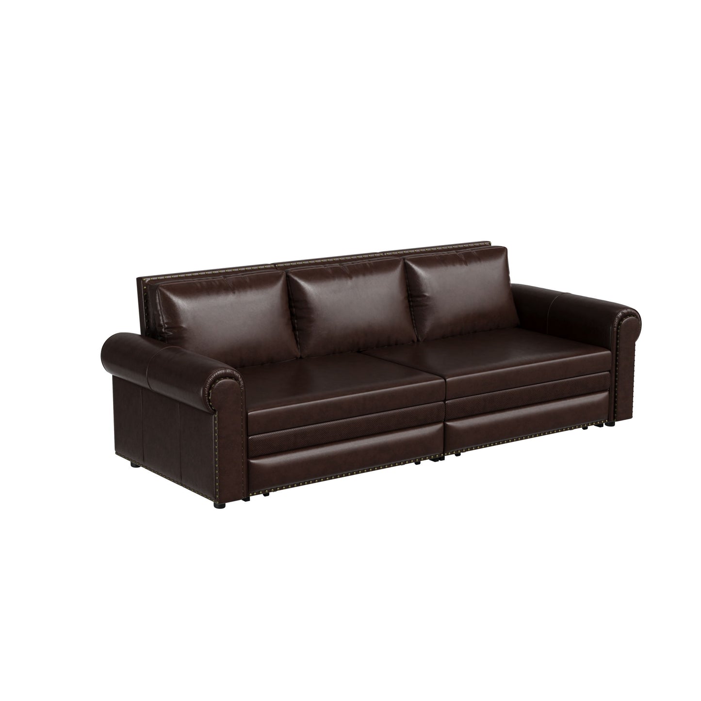 Chesterfield Sofa & Pull Out Bed