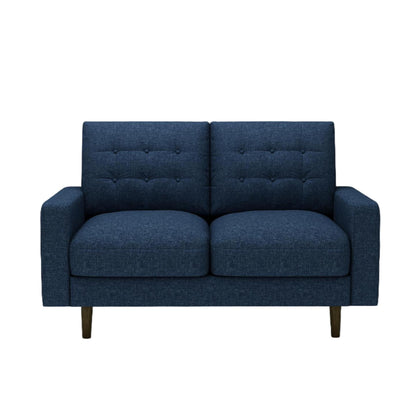 Loveseat Sofa, Tufted Back Upholstered 2 Seat Couch