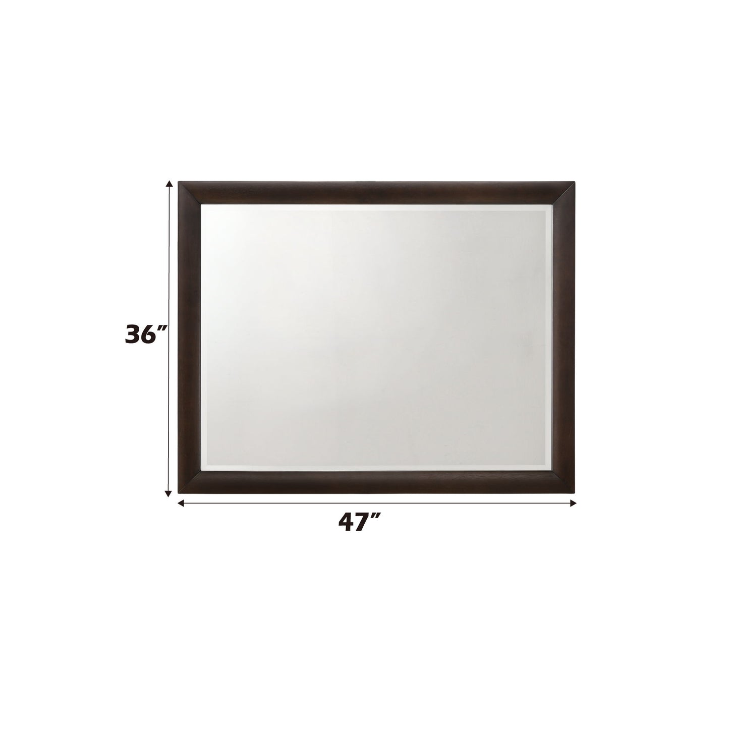 Tablita - Dresser Mirror - Burgundy