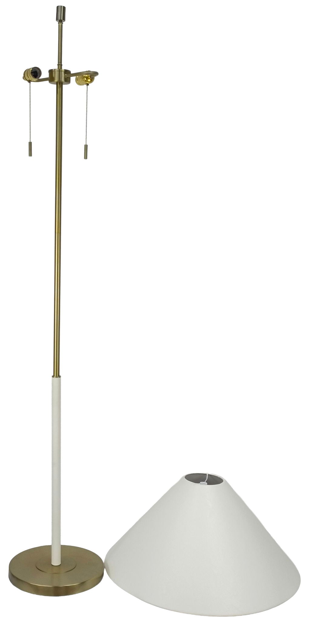Gilded Interval - 64 X 23 - Metal Floor Lamp - Brushed Gold
