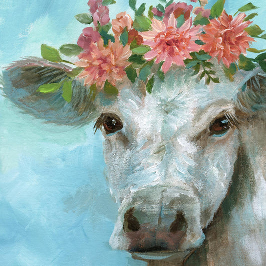 Small - Happy Bessie By Nan - Light Blue