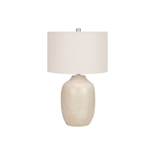 Table Lamp, Lighting, Ceramic, Contemporary - Cream