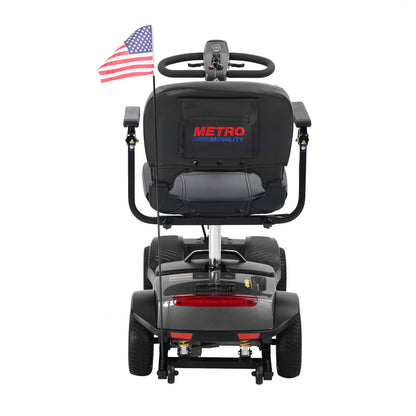 Max Sport - 4 Wheels Outdoor Compact Mobility Scooter With 2 Pieces X 12Ah Lead Acid Battery