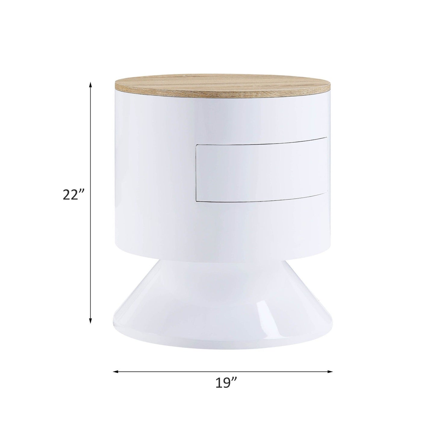 Otith - Accent Table - White