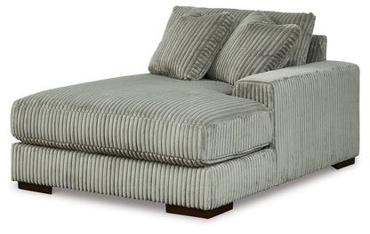 Lindyn - RAF Corner Chaise - Fog