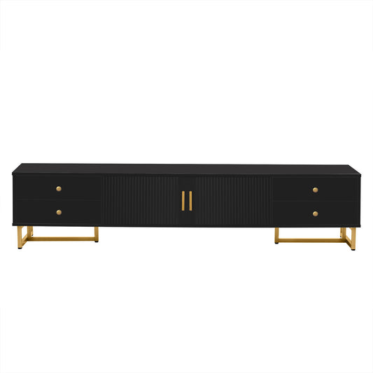 TV Stand With Storage For Living Room