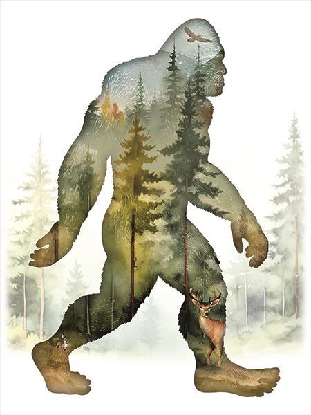 The Unseen Presence By Lauren Rader (Framed) - Green