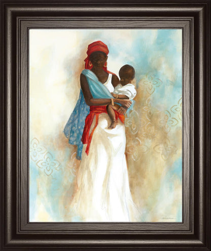 22x26 Power of Love I By Carol Robinson - Beige