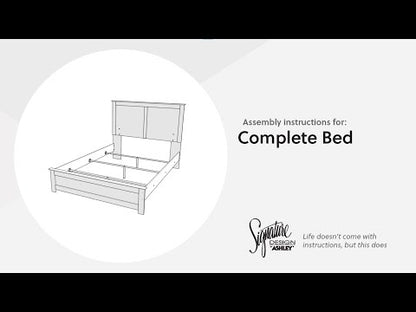 Bostwick Shoals - Twin Panel Headboard/Footboard - White
