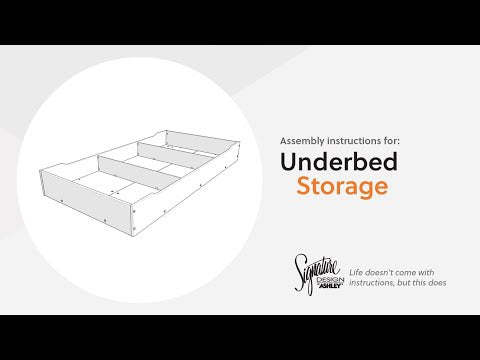 Trinell - Under Bed Storage - Brown