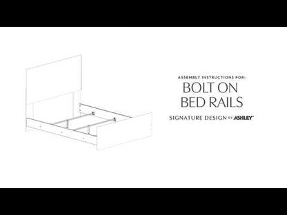 Broachmyn - Queen Panel Rails - Black