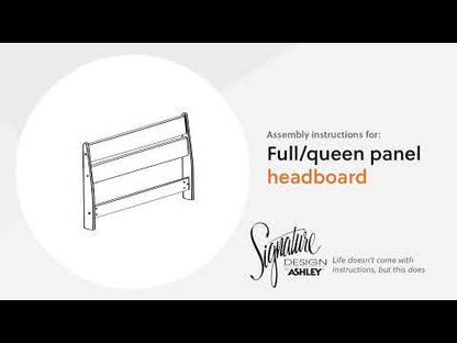 Deanlow - Twin Panel Headboard - Honey
